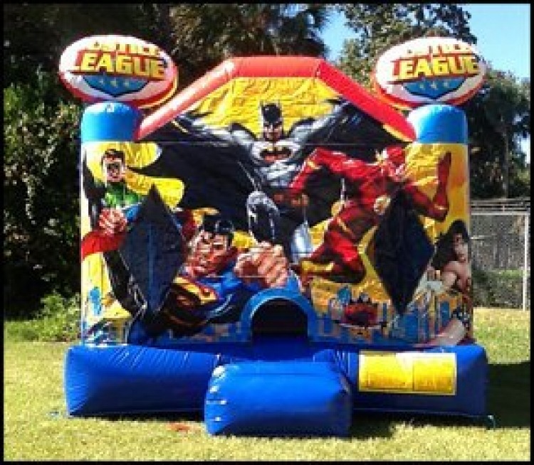 Justice League Bounce House