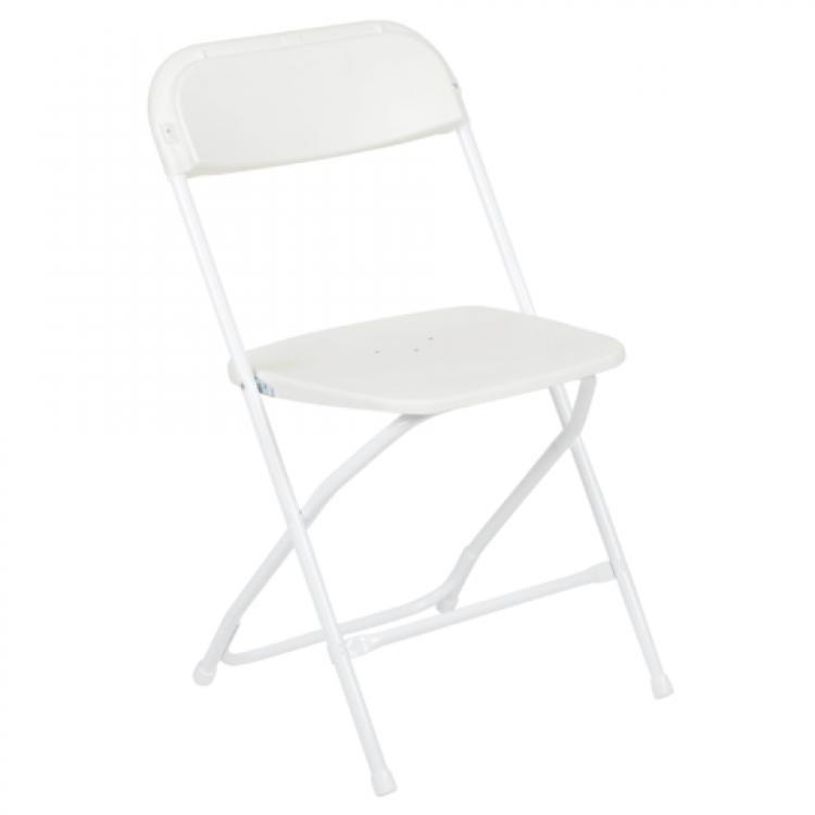 White Folding Chair