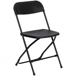 Black Folding Chair